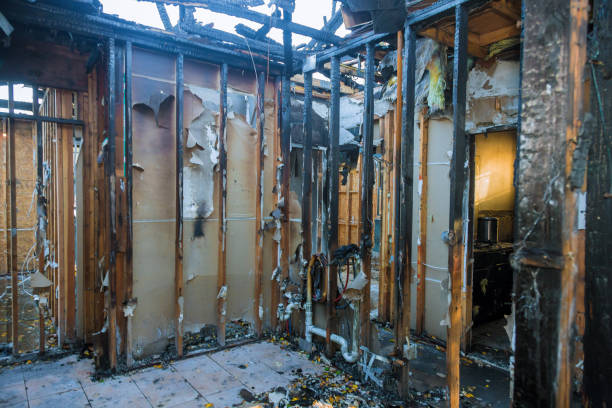 Professional Fire Board Up technician working in West Friendship, MD
